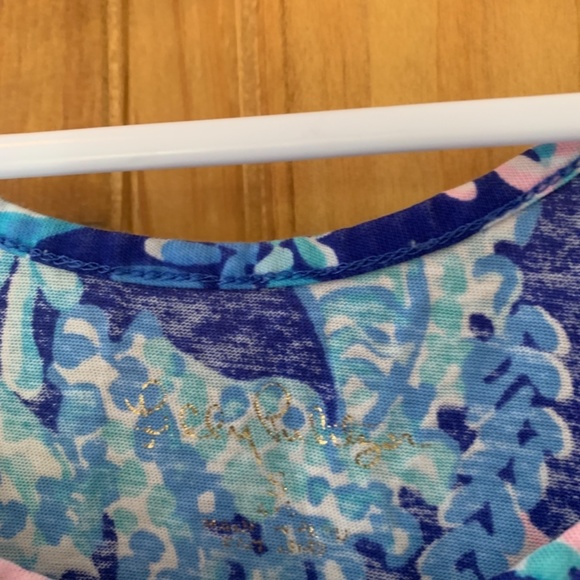 Blue and pink Lily Pulitzer Dress - Picture 3 of 3